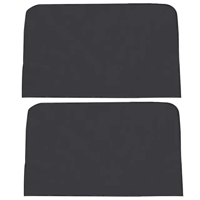 Car Sunshade Universal Magnetic Mesh Curtain Breathable And Anti-direct Sun Car Window Curtain Cover 2Pc back row