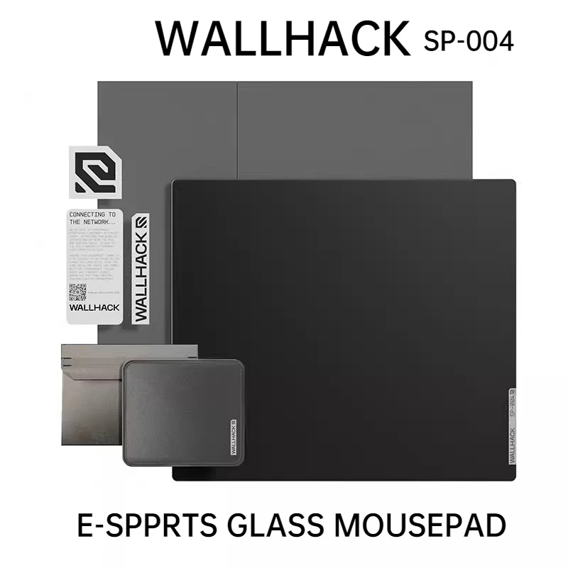 WALLHACK Skypad4.0 Glass Mouse Pad Ultra Silent Precise WALLHACK Skypad4.0 Glass Mouse Pad Ultra Silent Precise