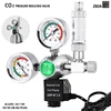 Aquarium DIYCO2 regulator Solenoid Bubble Counter CO2 control system reaction waterproof fish tank CO2 Pressure reducing valve 1