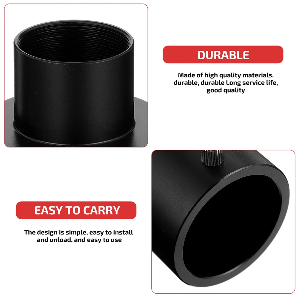 Eyepiece Adapter 0.965 to 1.25 inch Aluminum Eyepiece Converter Replacement 4