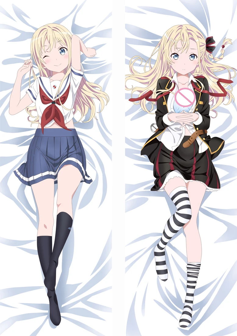 

High School Fleet Wilhelmina Pillow Dakimakura Customize Hugging Body Pillow Anime Moegirls Bedding Pillowcases Room Decoration