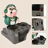 Cartoon DJ Rock Pig Electric Toys with Music and Light Children's Dancing Rock DJ  Dolls Disc Music Toys for Baby Kids Birthday 6