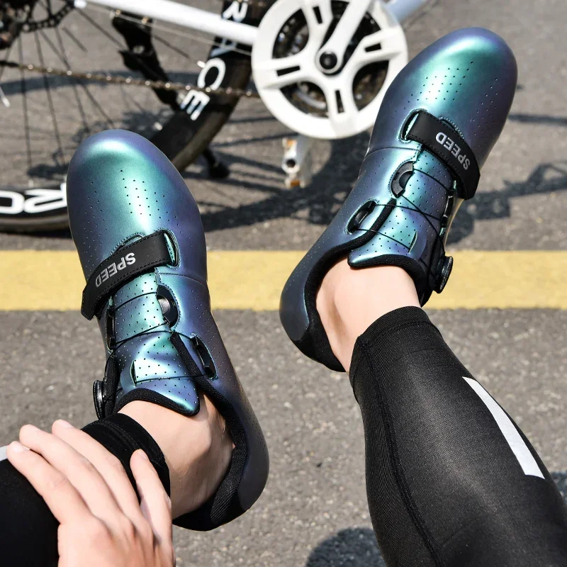 Cycling Shoes Men SPD Road Bike Sneakers Professional Outdoor Sport Self-locking Ultralight Bicycle Shoes