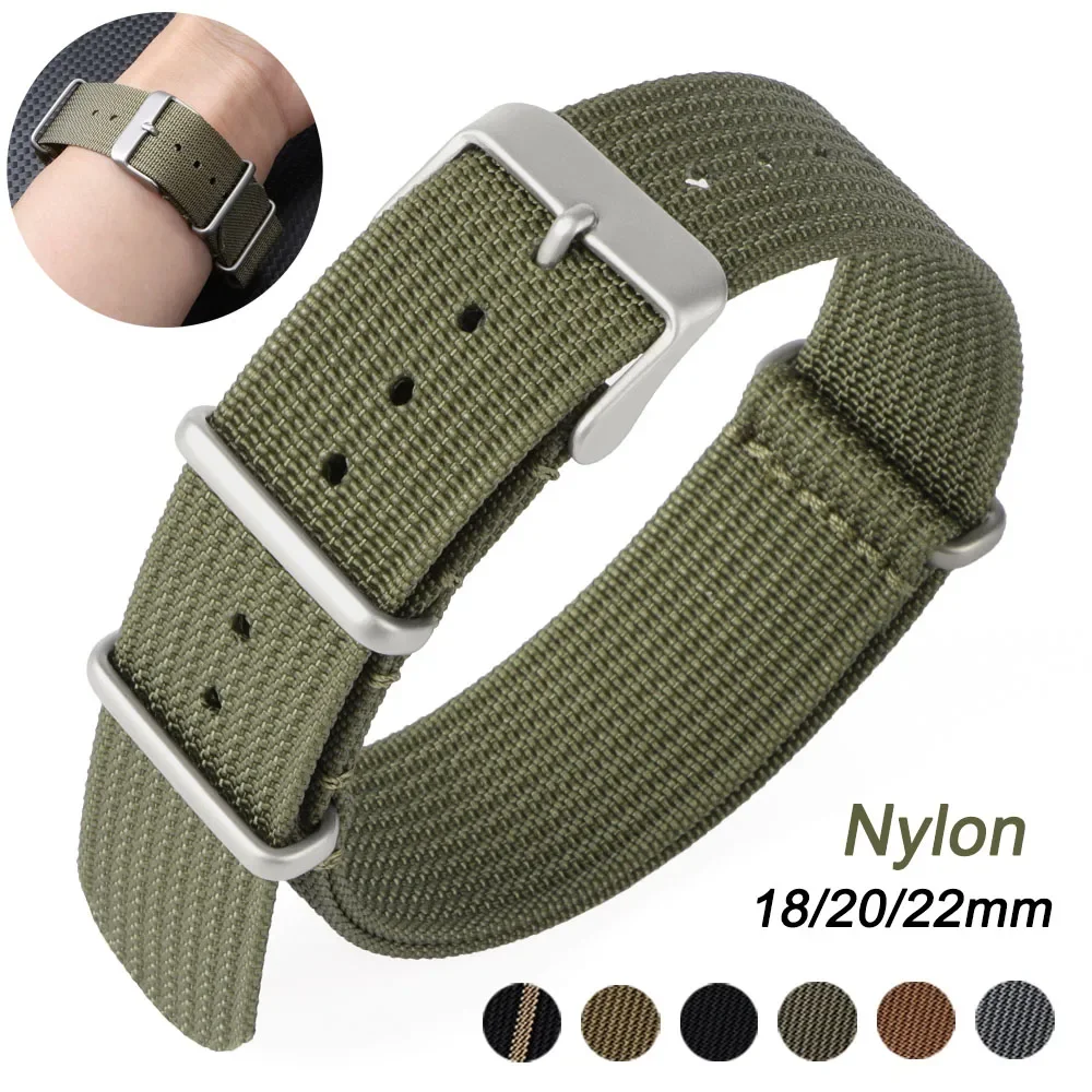 Unique Fancy Nylon 19 mm Watches Band T2N260_K0037462 main image 0