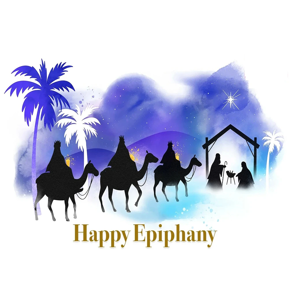 

3x5Ft CUSTOM Flag of HAPPY EPIPHANY Banner For Decoration