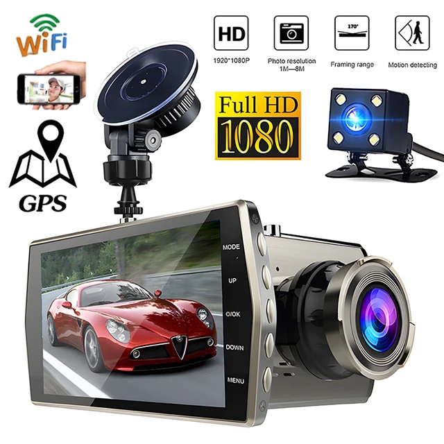 WIFI Car DVR Dash Cam HD 1080P Car Camera Recorder Monitor Driving