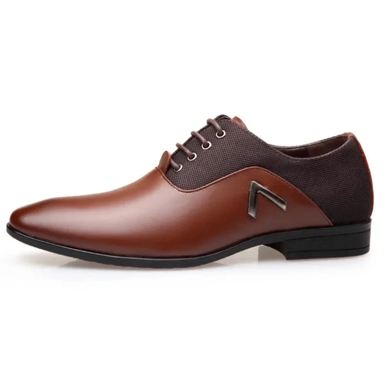 Mens Leather Formal Shoes For Office Wedding leather shoes