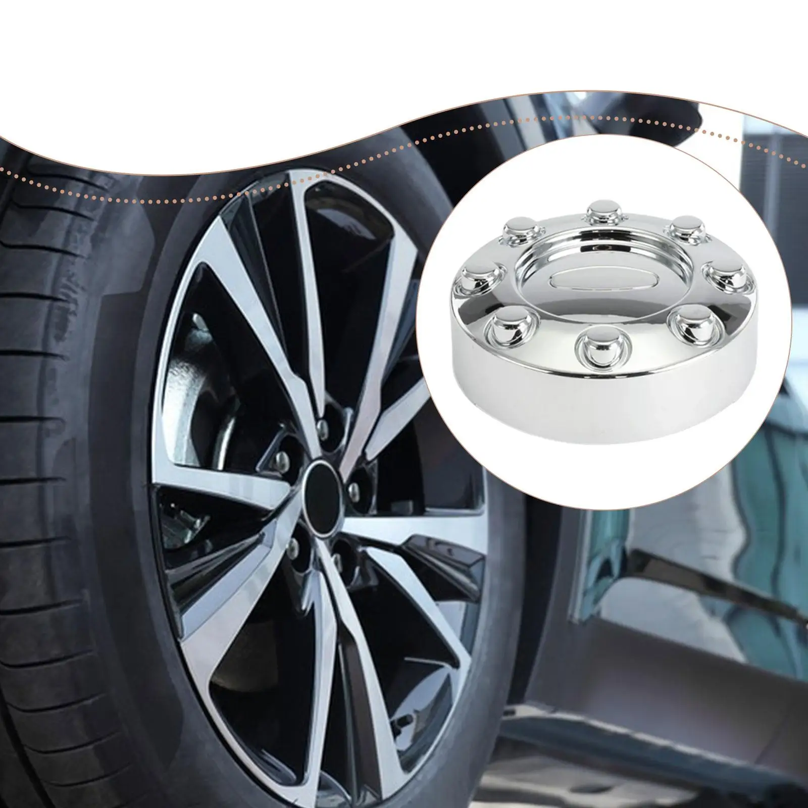 전면 후면 휠 센터 허브 캡 PP 소재 교체 커버 호환 가능 F250 F350 F450 F550 5C3Z1130KA