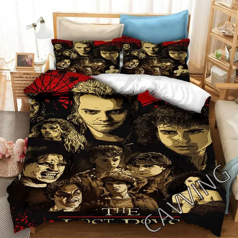 

Комплект постельного белья The Lost Boys с 3D принтом, пододеяльники и наволочки, одеяло, покрывало (размеры США/ЕС/Австралии) H01