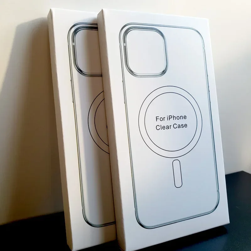 Enhanced Magnetic Wireless Charging Transparent Case