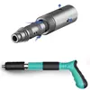 Manual steel nail gun riveting tool, wall fastener, metal processing pulling nail gun suspended ceiling grooved mini cannon nail 5