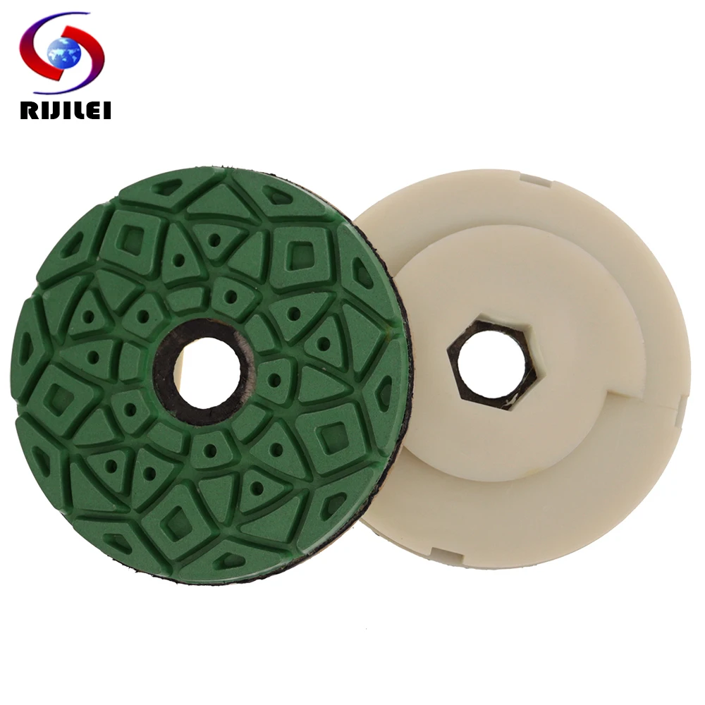 6 Inch Diamond Edge Polishing Pads With Snail Lock For Grinding Marble Granite Concrete Floor Table Panel 150 mm Grinding Wheel coffee table concrete grey 102 5x55x44 cm chipboard