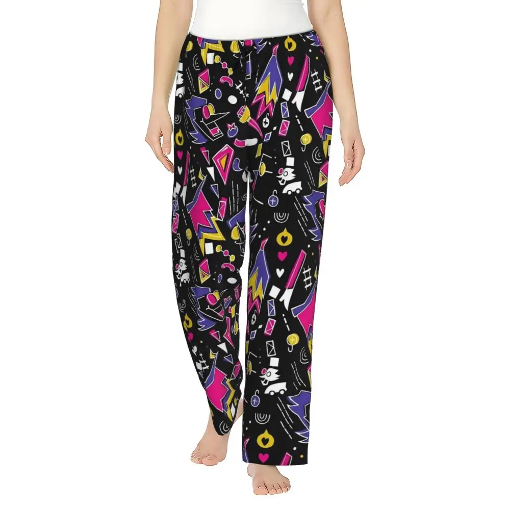 Deltarune pyjamabroek voor dames comfortabele lounge broek_voghion.com
