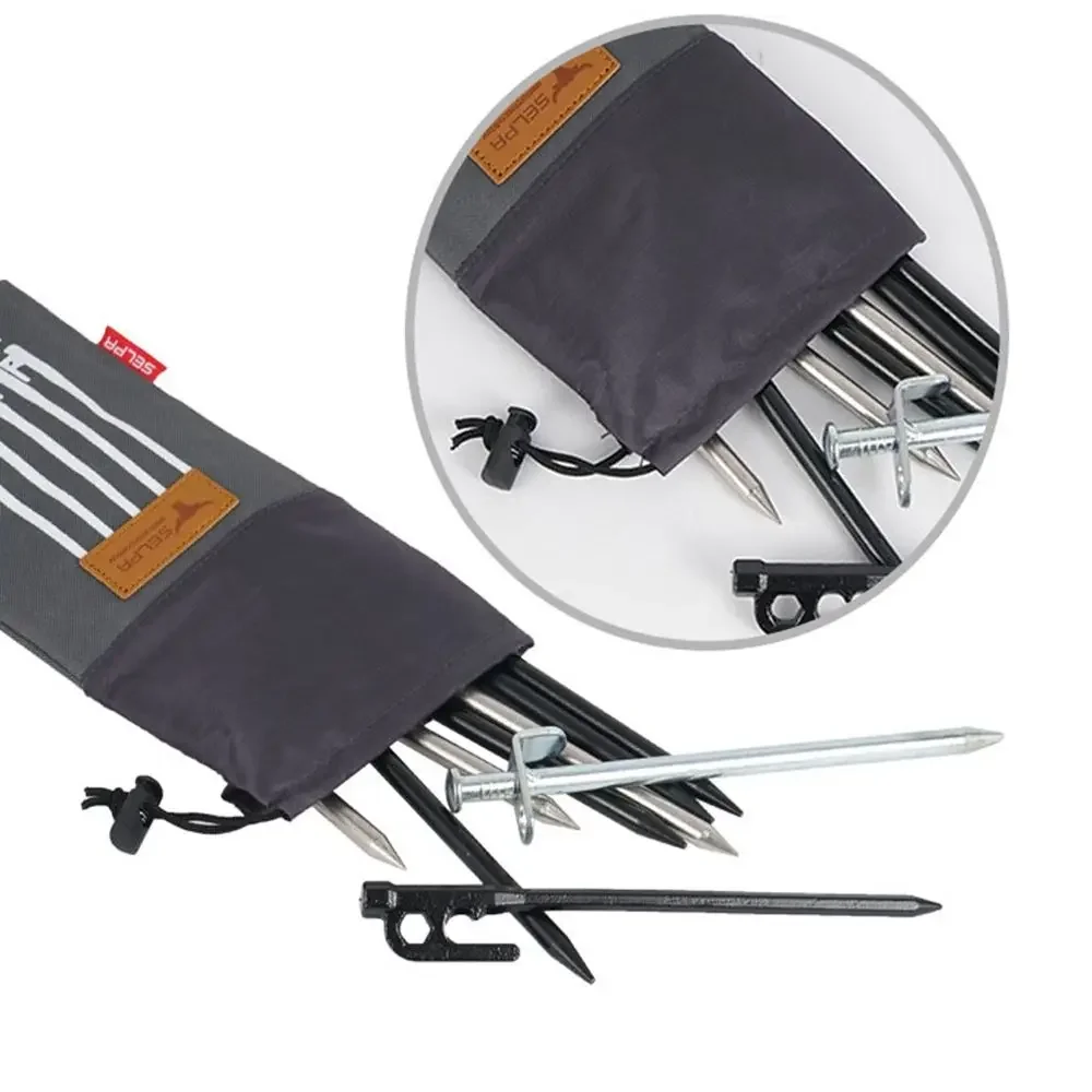 20/30/40cm Zelts tifte Beutel Multifunktion szelt Boden nägel Aufbewahrung tasche Winds eil Outdoor Travelling Camping zubehör – Detail 9