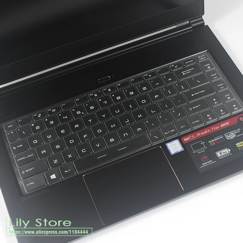 초박형 TPU 키보드 커버 스킨 보호대, MSI GF63 8rd 8rc GS65 15..