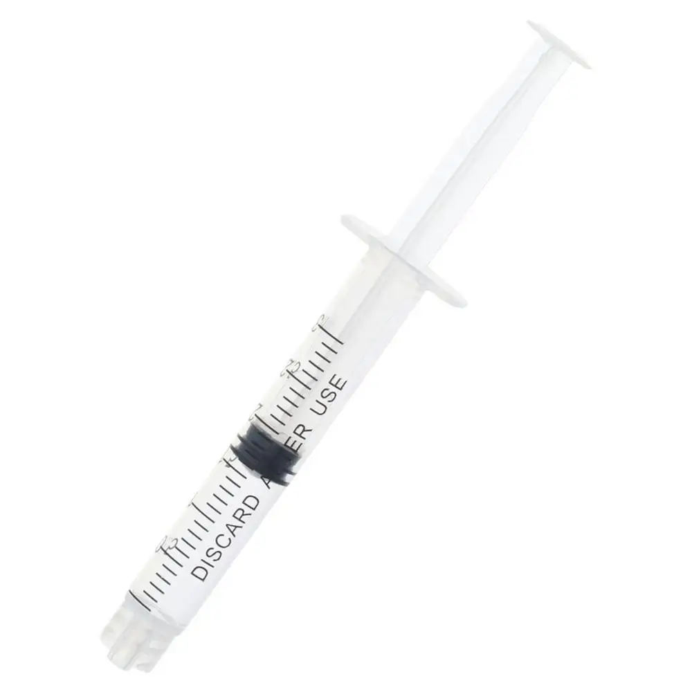투명한 루어 락 플라스틱 주사기, 3ml 인젝터 주사기, 분배 접착제 도구, 수경 영양제, 100 개