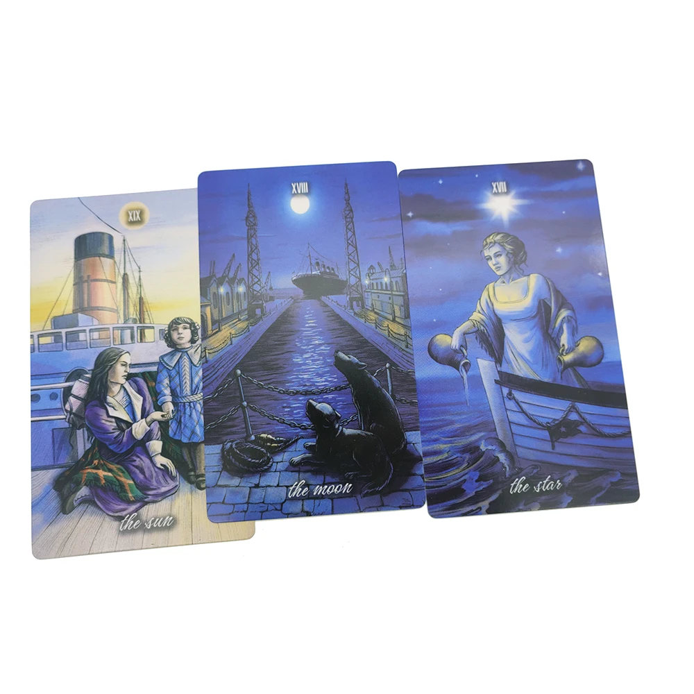 12×7CM Titanic Risen Spirits Tarot for Beginners with Guide Book 2
