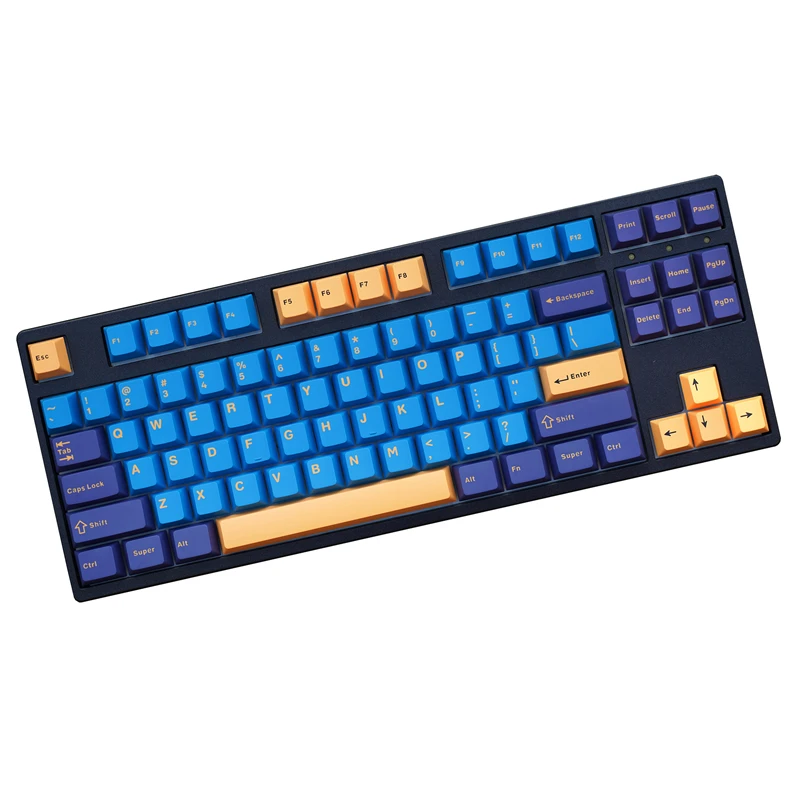 Chaves Conjunto Gmk Nautilus Keycaps Pbt Duplo Tiro Keycap Cereja Perfil Tampões Chaves com Iso Entrar 7u Barra de Espaço para a Disposição da ue 171 - Imagem 4