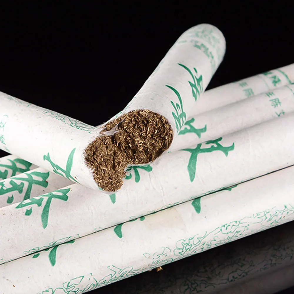 10pcs Moxa Stick Rolls Mugwort Moxibustion Box Gourd Device Massage Burner Roll Set Wormwood Artemisia Acupuncture Moxa