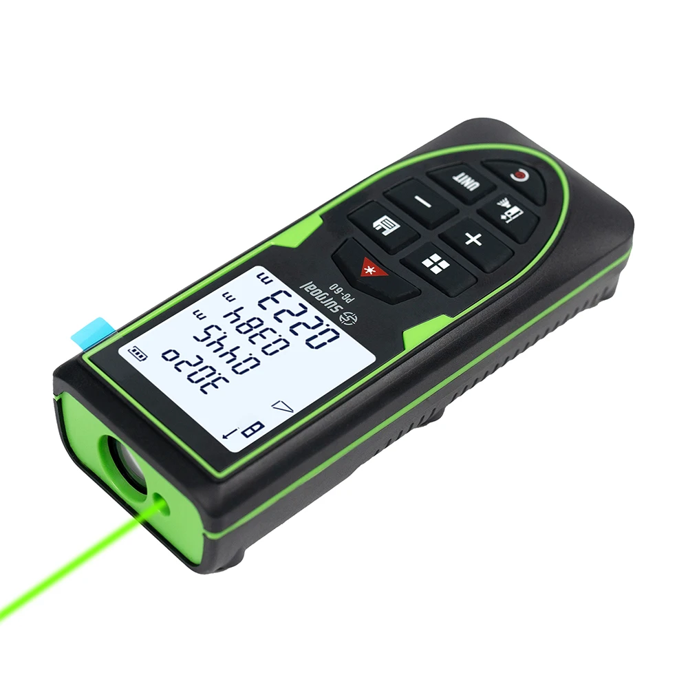 ARTBULL Green Laser Distance Meter 120m, Rechargeable Rangefinder Digital Level Measure Laser Tape