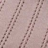Vertical Stripes Solid Color Baby Cotton Blankets Plain Knitted Babies Boys Girls Muslin Swaddle Blanket For Newborn Infant 4