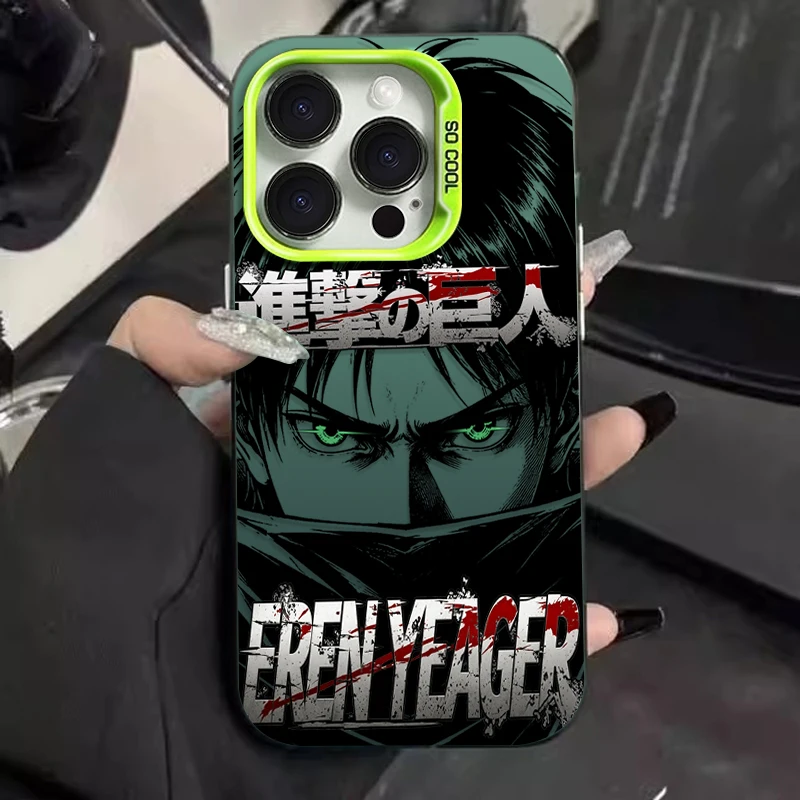 Attack on Titan Eren & Mikasa Ackerman Phone Case Cover