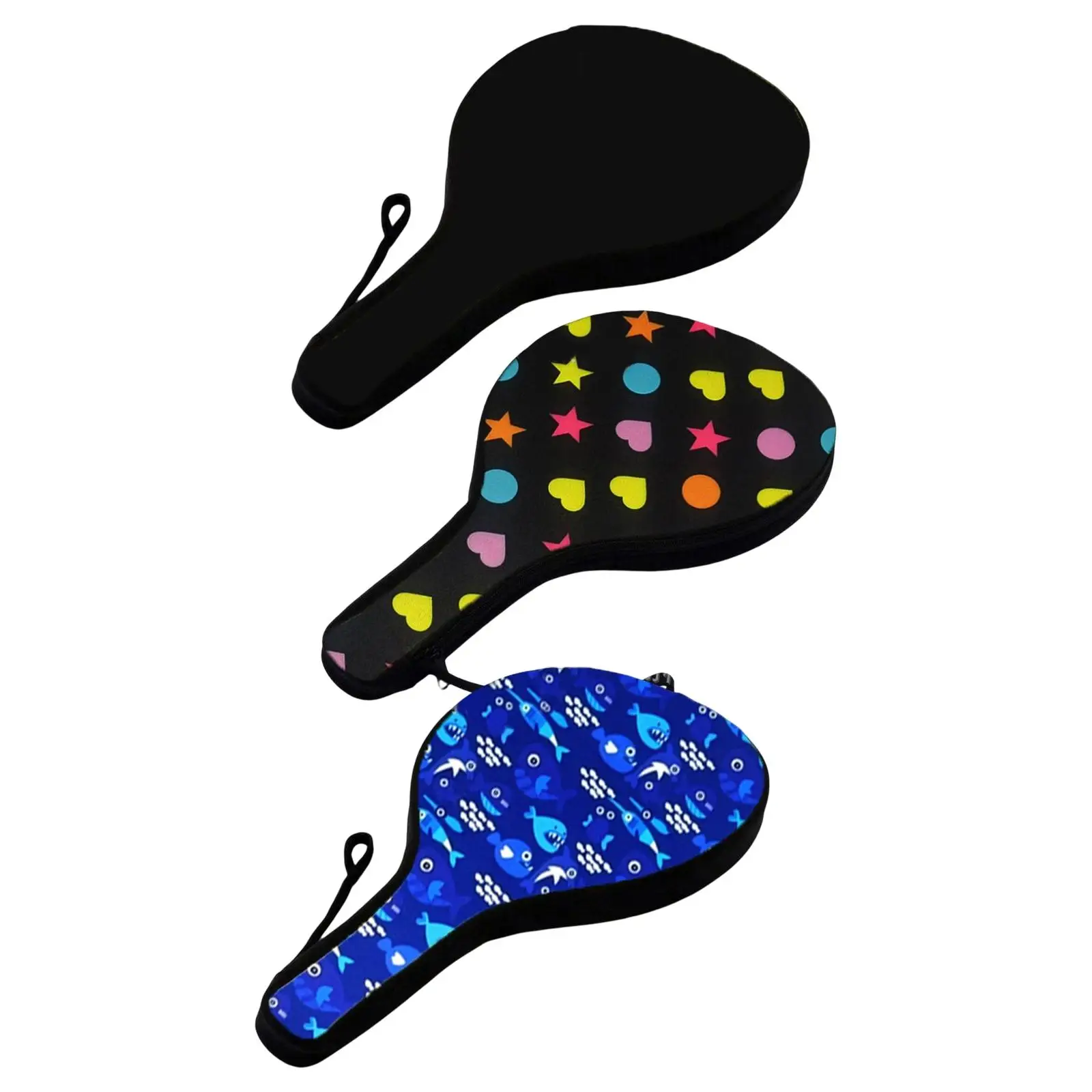 Neoprene Pickleball Paddle Bag Racket Case Cover Carrier Zipper Pouch