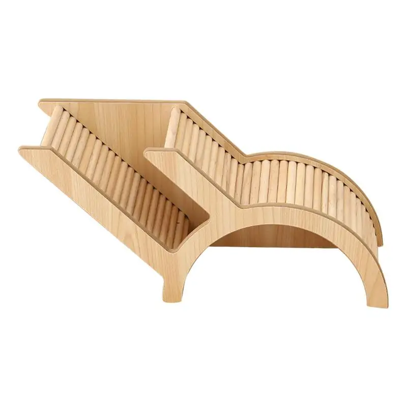 Wooden Hamster Tunnel Playground Climbing Ladder