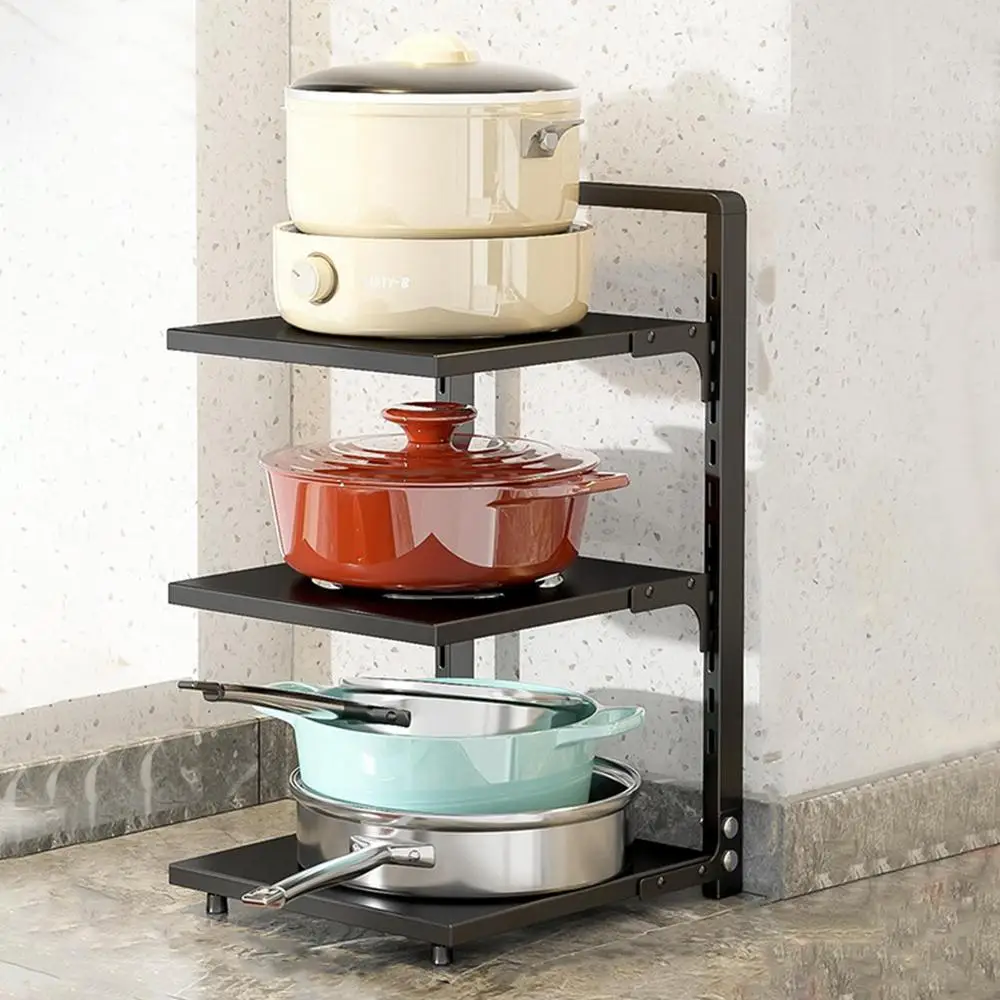 Kitchen Pot Rack Cupboard Organizer Pots And Pans Kitchen Organizer