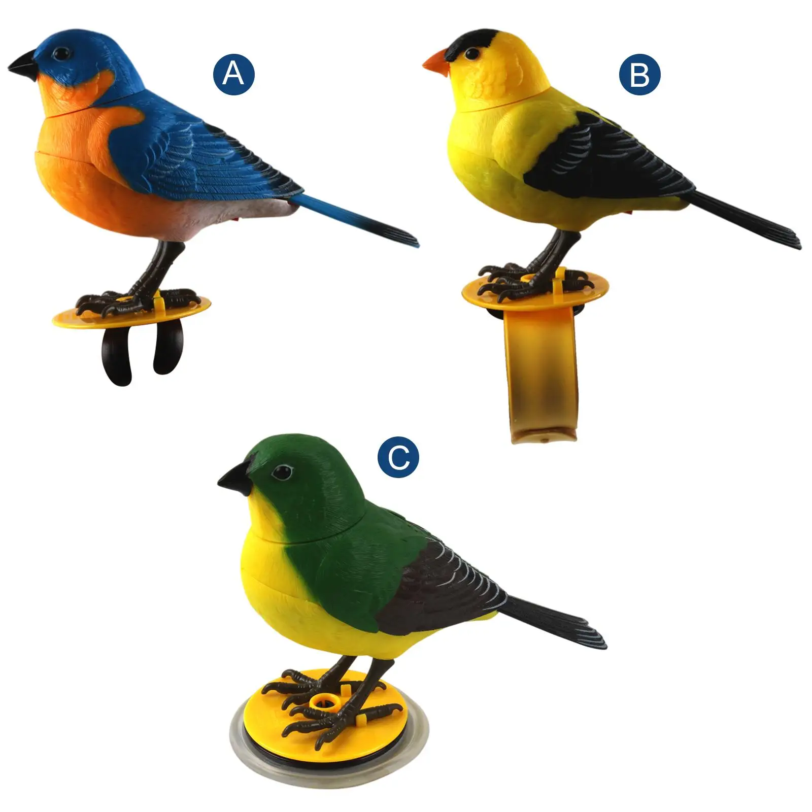 

Voice Control Musical Bird Battery Operated Parrot Toy for Children Gifts