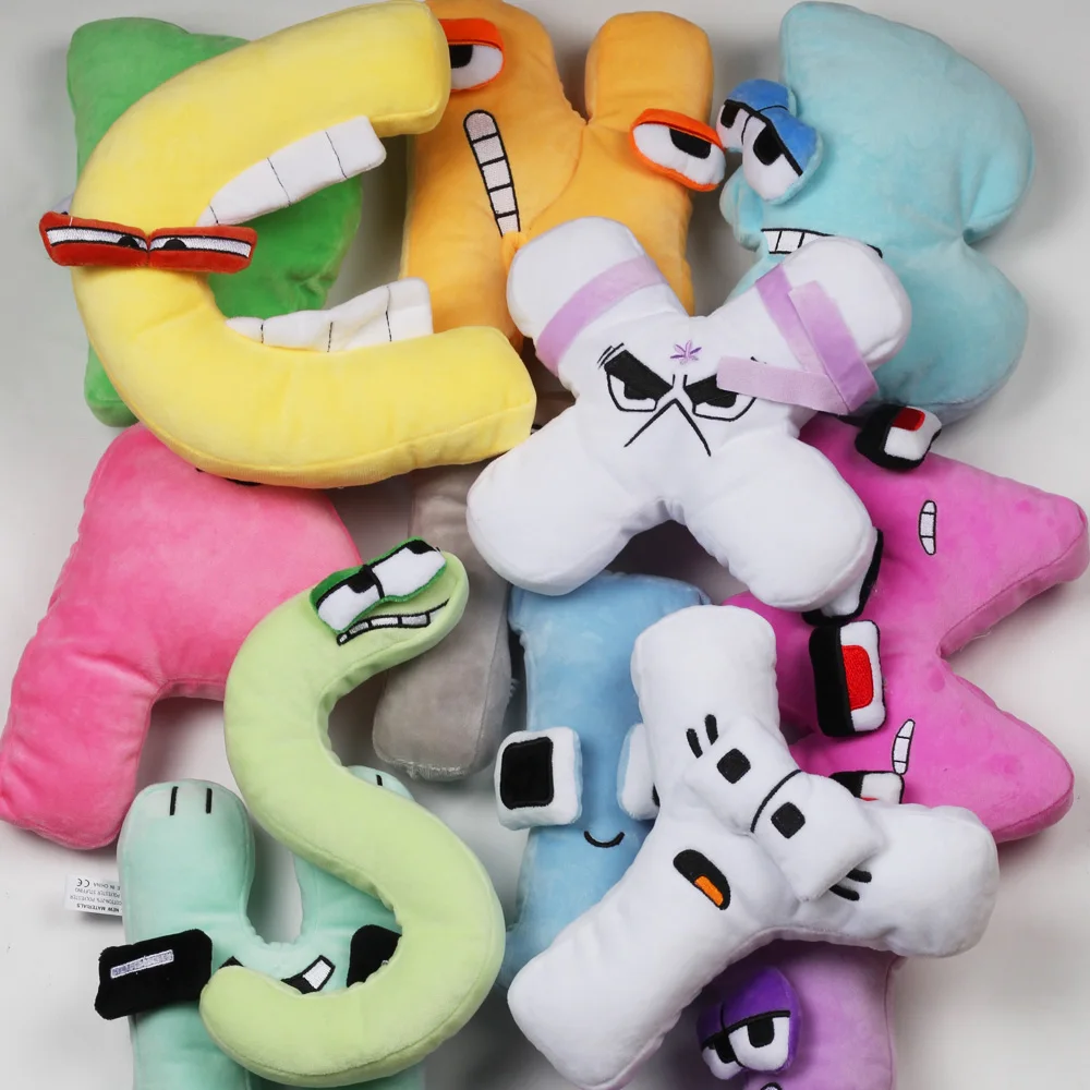 26 Style Alphabet Lore But are Plush Toys 26pcs Animal Plushie Doll for  Kids and Adults Christmas Gift In Stock