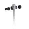 Garden Rotating Rocker Impact Sprinkler 1/2" Male Thread Adjustable Brass Lawn Field Watering Adjustable Nozzle Irrigation Tools 3