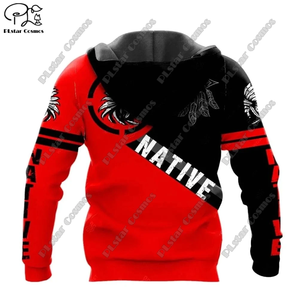 PLstar Cosmos 3D printing latest aboriginal theme dream catcher feather wolf festival unique men's and women's hoodie