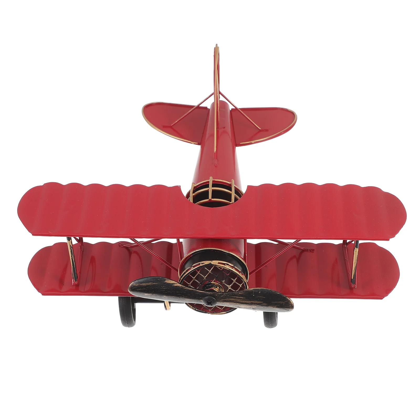 

Hand Model Vintage Decor Metal Craft Plane Adornment Miniature Home Ornament Wrought Iron