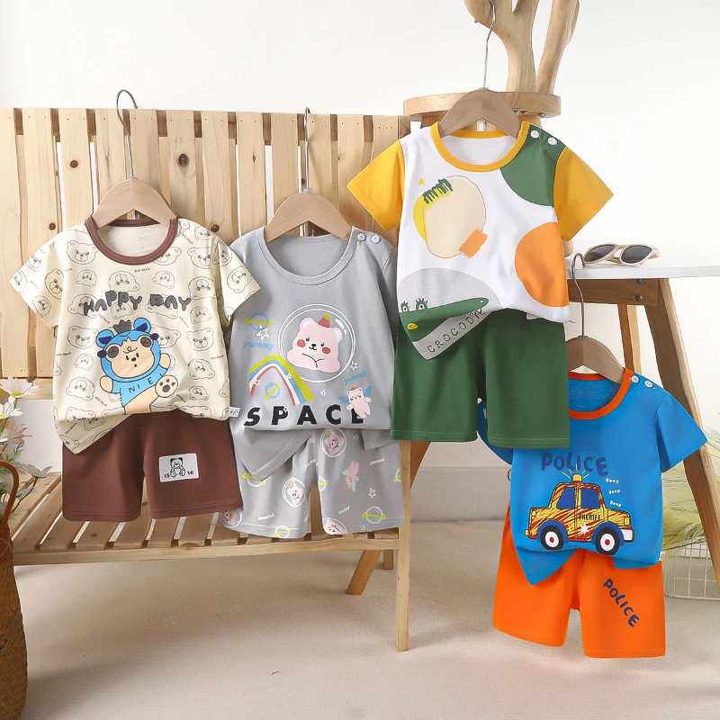 Cotton Summer Kids Clothing Set