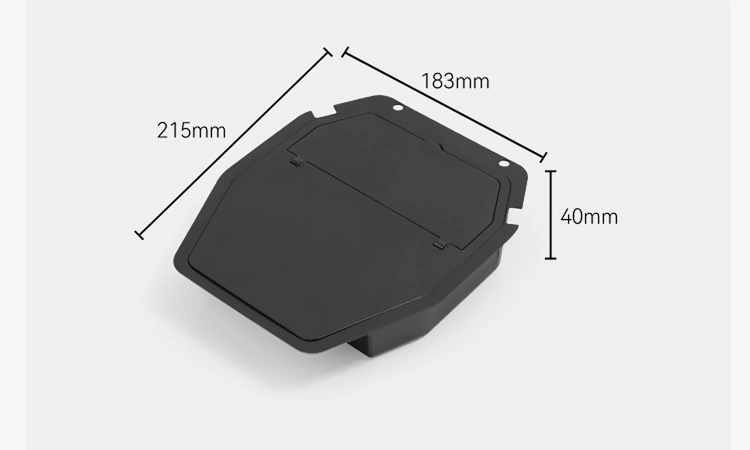 Für Land Rover Defender 90 110 130 2020 2023 2024 Mittelkonsole geschichtete Aufbewahrungsbox Armlehne Aufbewahrungsbox Versteckte Organizer-Tablett – Detail 13