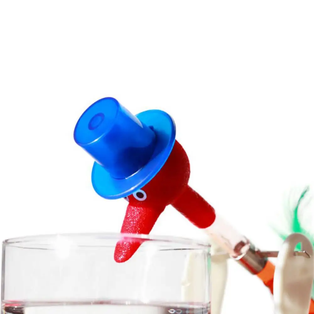 Prank Gift Creative Liquid Drinking Glass Lucky Bird Duck Bobbing Magic Prank Toy Magic Prank Toy Decoration Crafts Children Kids Gifts
