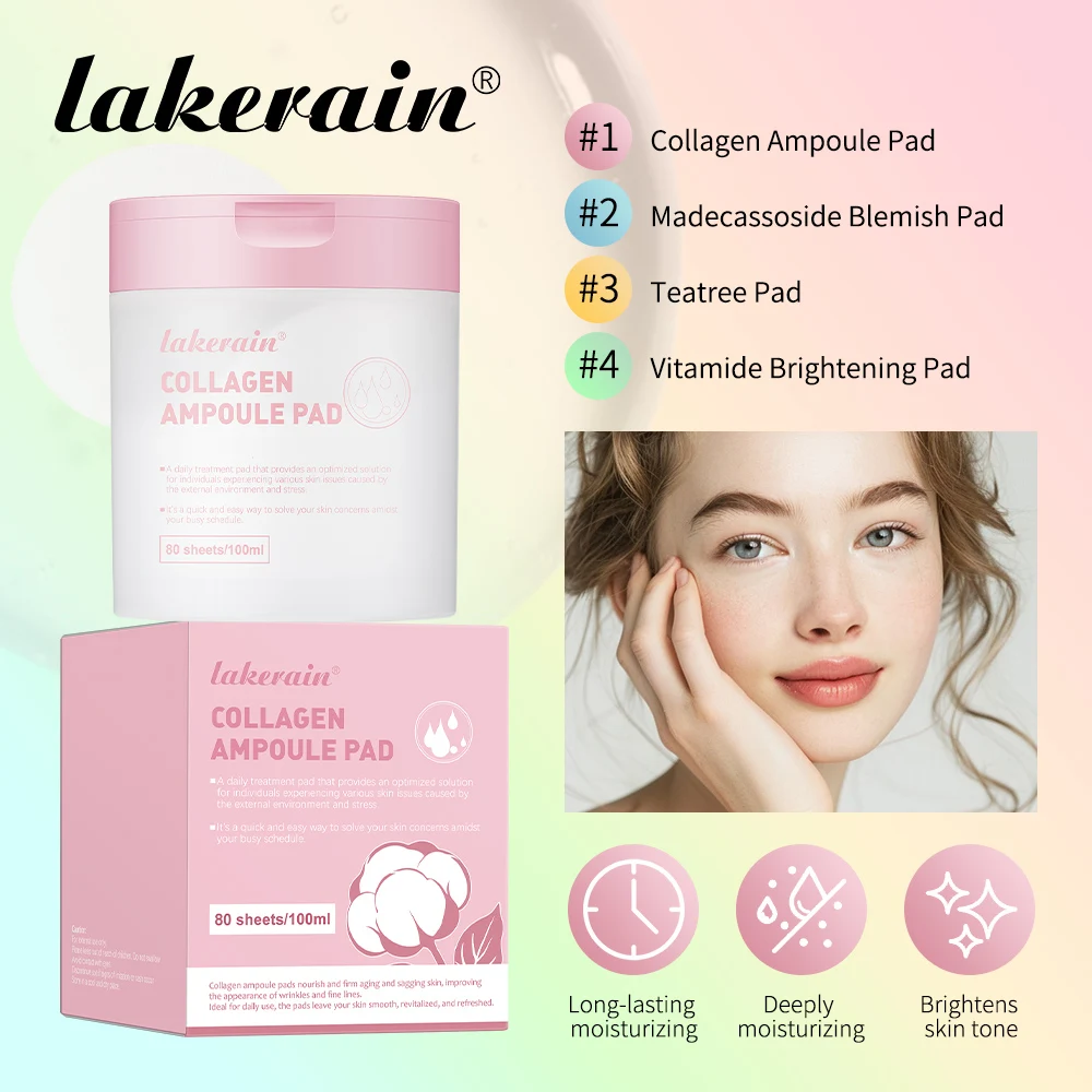 Teatree Pad Facial Toner With Tea Tree And Lactobacillus Soothing Cotton Pad For Sensitive Acne Skin Vegan Facial Gauze Skin Car cleansing pad