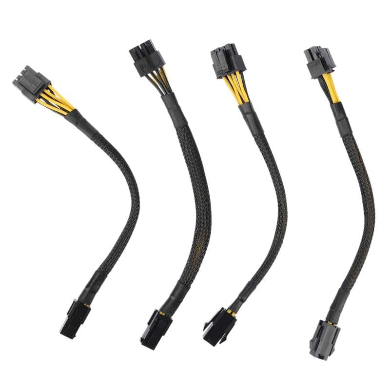 8 Pin EPS 12V Extension Cable Braided Sleeved 