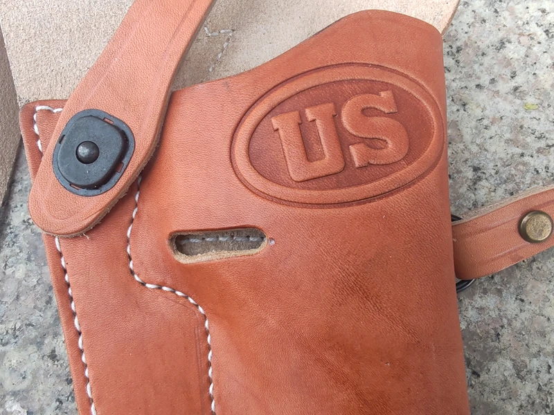 WW2 US 1911 .45 탱커 홀스터  가죽 복제품