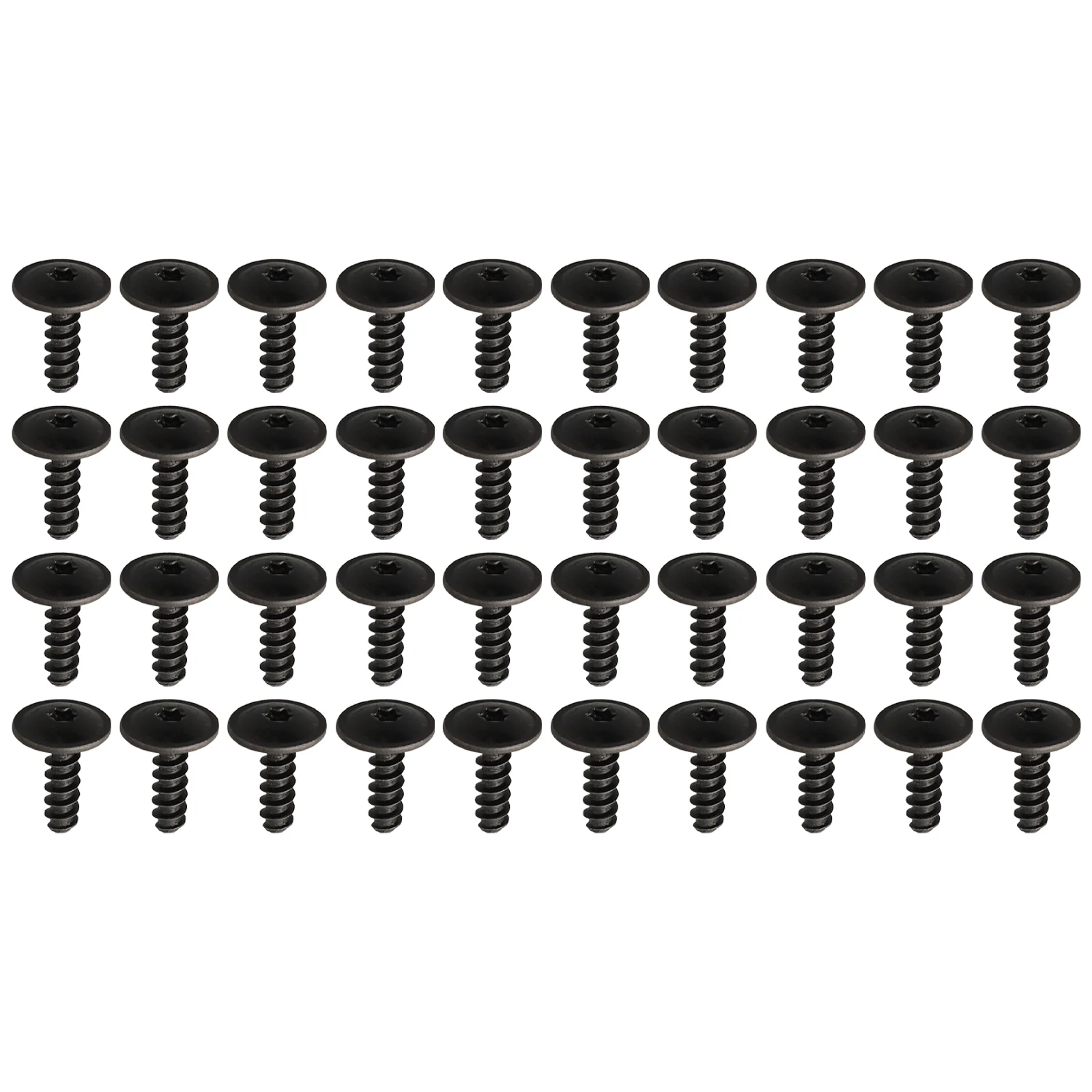 40pcs Car Fender Liner Screw Splash Guard Screws Retainer T25 Torx Drive For Golf N90775001 Mudguard Fastener Clips