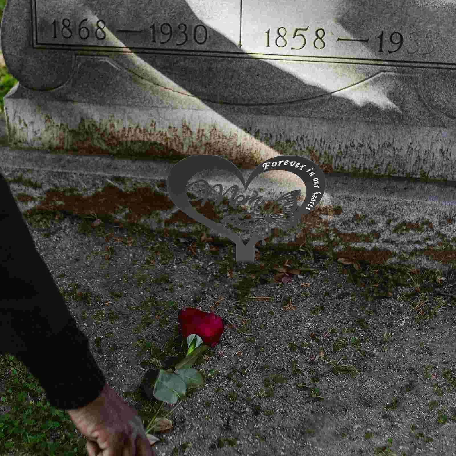 

Cemetery Memory Stake Decorative Cemetery Stake Yard Stake Sign Inserted Decoration