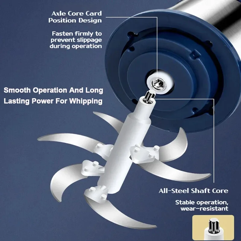 Электрическая мясорубка из нержавеющей стали 304, кухонные комбайны, дробилка, многофункциональная мясорубка, мясорубка, комбайн для детского питания 6