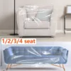 Couch Cover Pet Plastic Waterproof Dust Cover PE Transparent Furniture Covers Sofa Covers for Protection Against Cat Dog Clawing 1