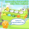 Interactive Pop Up Animals Toys Kids Hide Seek Switch Box 6 12 Months Cause and Effect Toys Montessori Development Sensory Toys 4