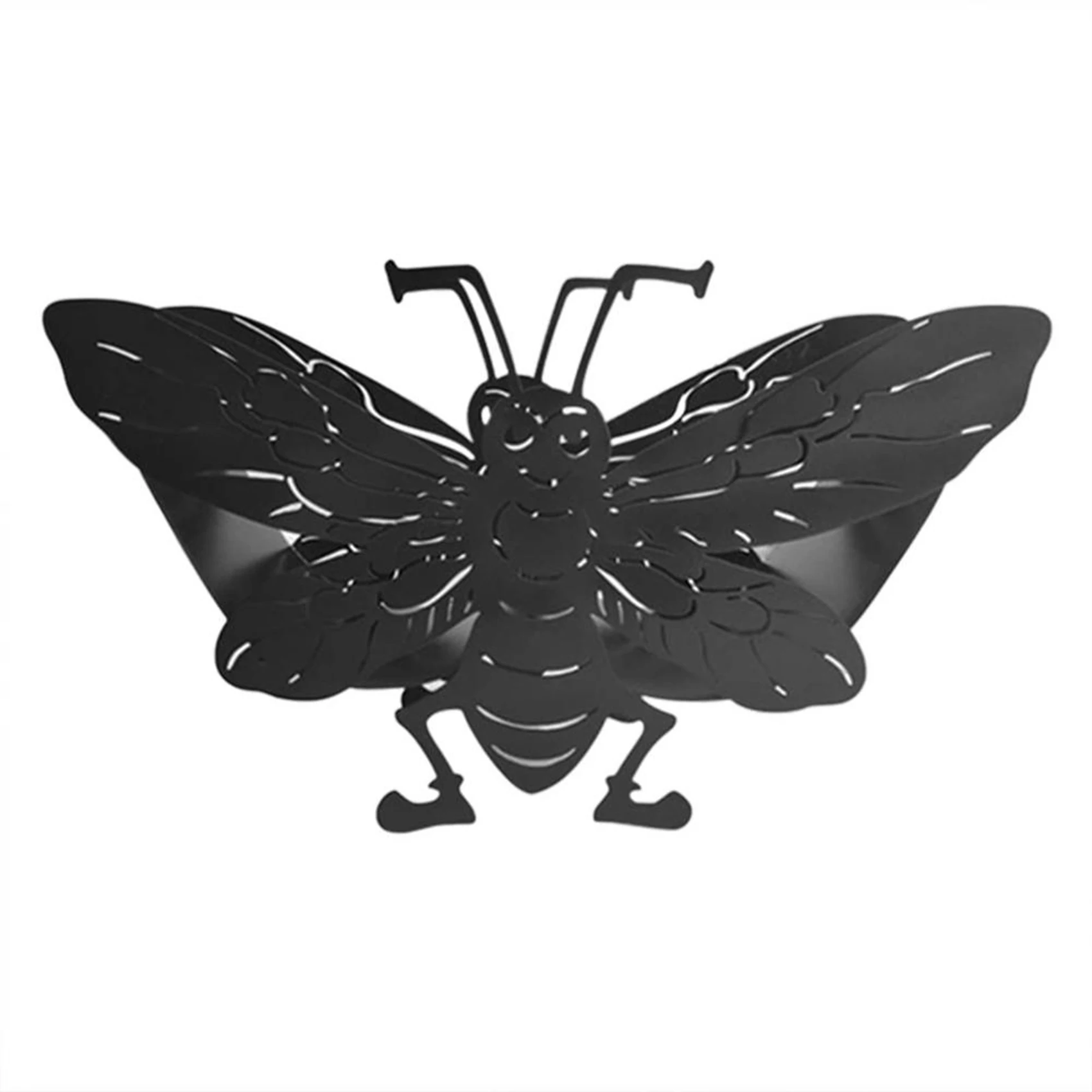 

Декоративный держатель для туалетной бумаги с Пчелой, отдельно стоящая полка для хранения салфеток в ванной комнате, черная стойка для хранения салфеток в рулоне