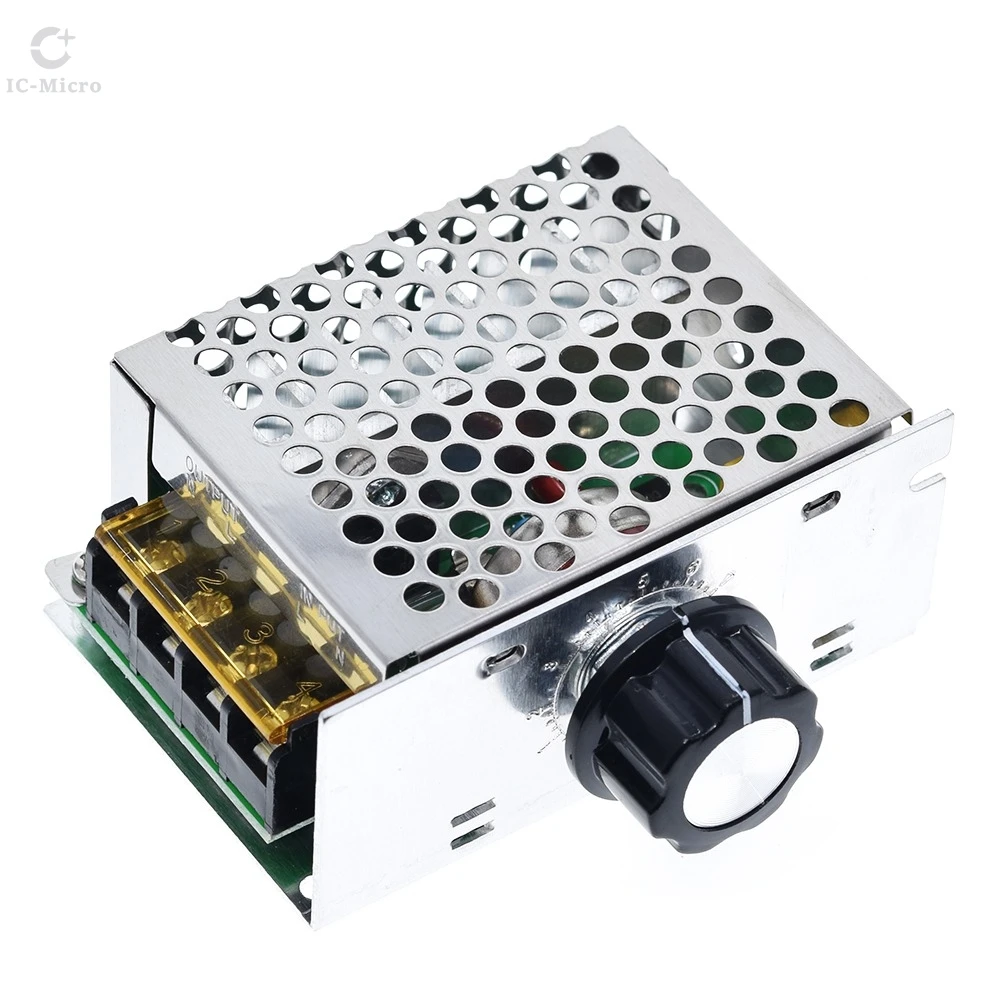 220V 4000W AC SCR 모터 속도 컨트롤러 모듈 전기로, 온수기, LED ..