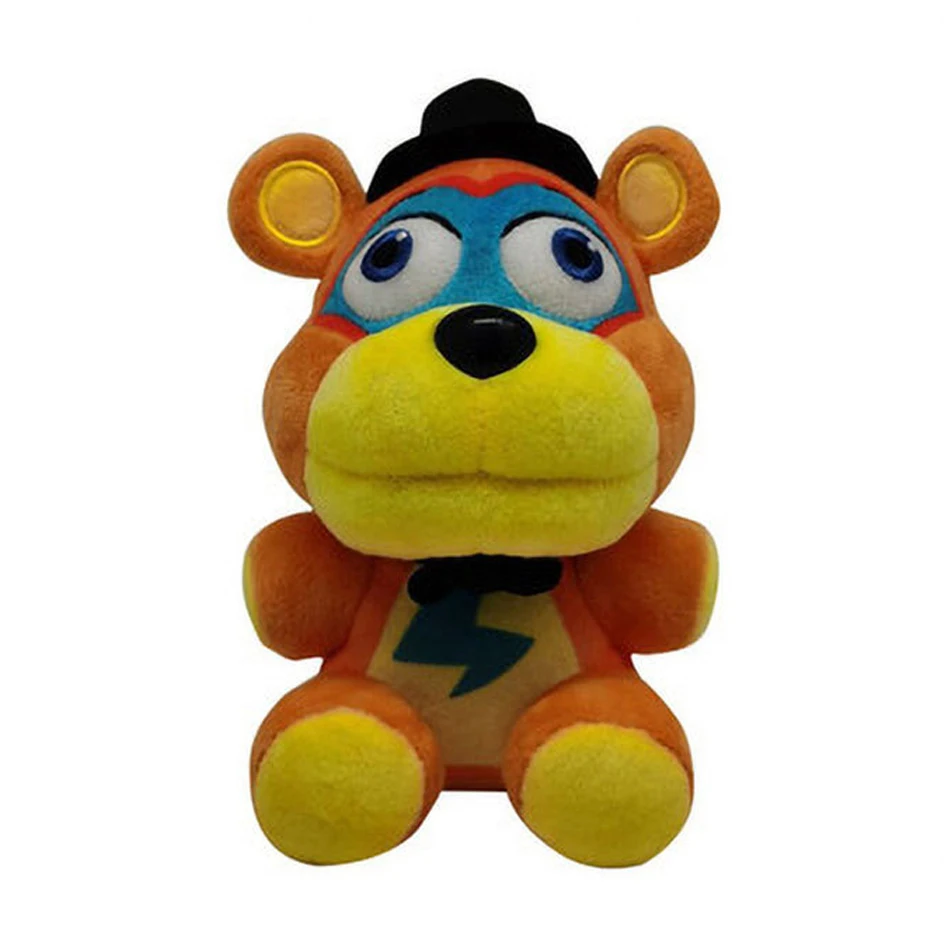 25 cm Fnaf Boneca De Pelúcia Urso Freddy Foxy Chica Bonnie Stuffed Plush  Toys Kid Crianças Bonecas Crianças Brinquedo