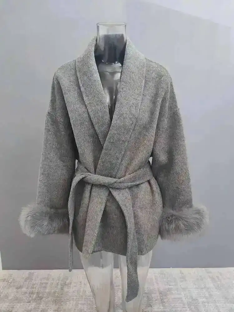 Short Pattern gray