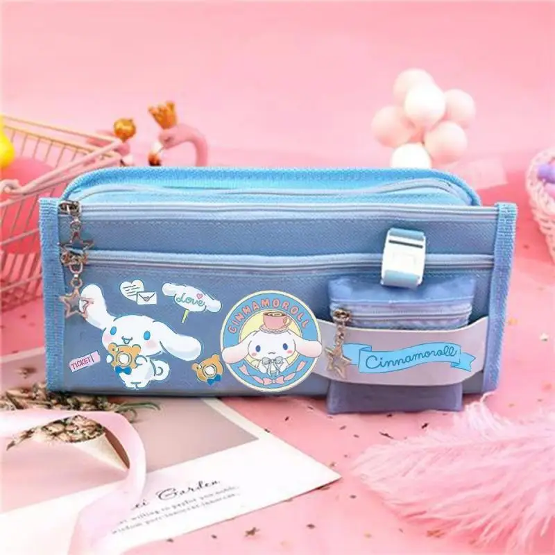 

Kawaii Cinnamoroll Kuromi держатель ручки красивый девушка сердце канцелярская коробка большой емкости студентов Lina Beier карандаш